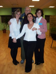 Bernard Percy és a magyar szervezők